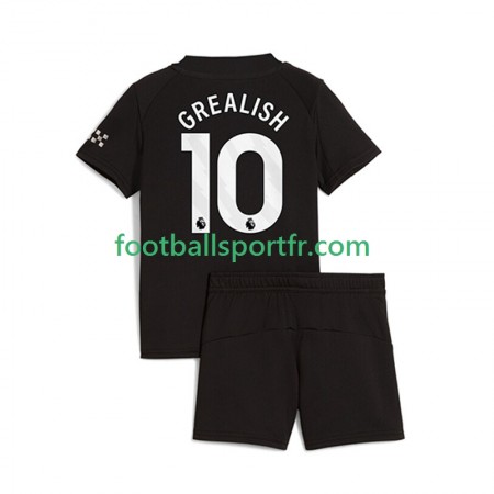 Tenue Manchester City Jack Grealish 10 Enfant Exterieur 2025-2026 Maillot de Foot